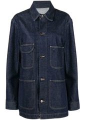 Maison Margiela contrast-stitch denim jacket