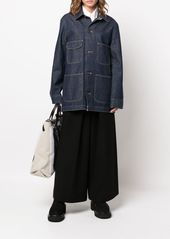 Maison Margiela contrast-stitch denim jacket