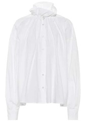Maison Margiela Cotton poplin blouse