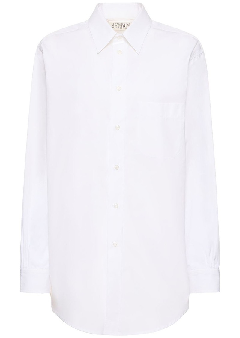 Maison Margiela Cotton Poplin Regular Shirt