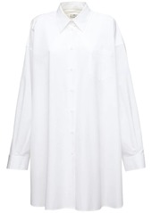 Maison Margiela Cotton Poplin Shirt Dress