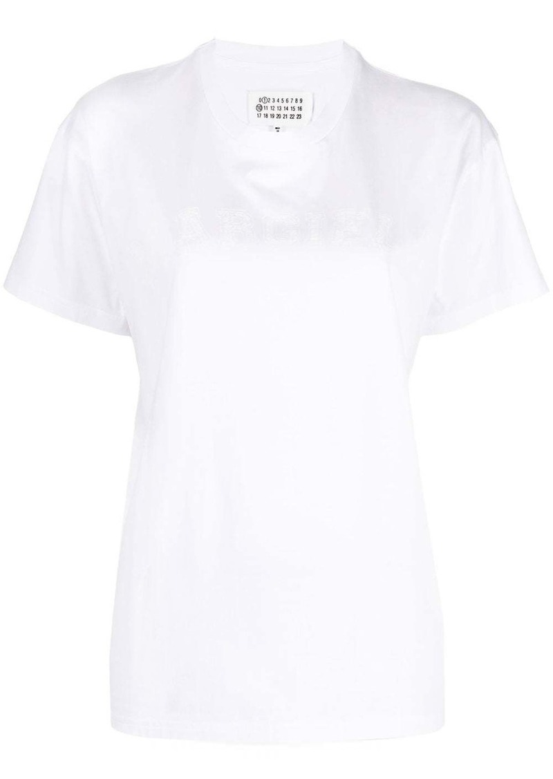 Maison Margiela logo-print jersey T-shirt