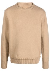 Maison Margiela elbow-patch knitted jumper