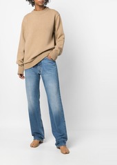 Maison Margiela elbow-patch knitted jumper