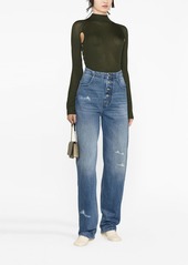 Maison Margiela distressed straight-leg jeans