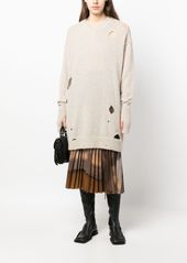 Maison Margiela distressed-effect knitted jumper