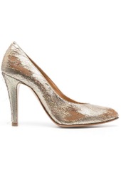 Maison Margiela 100mm lurex Mary-Jane pumps