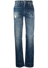 Maison Margiela distressed straight-leg jeans