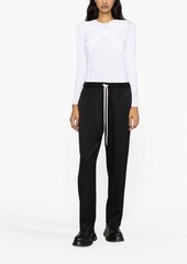 Maison Margiela drawstring-waist tailored trousers