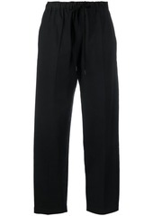 Maison Margiela drawstring-waistband cotton trousers