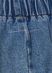 Maison Margiela Elastic Waistband Cotton Denim Jeans
