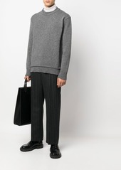 Maison Margiela elbow-patch knitted jumper