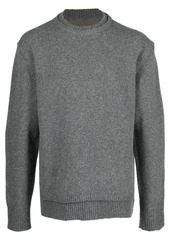 Maison Margiela elbow-patch knitted jumper