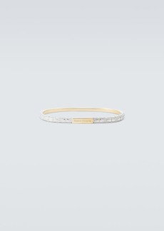 Maison Margiela Embossed two-tone bracelet