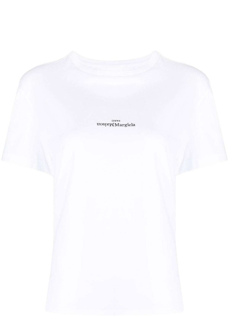 Maison Margiela embroidered-logo cotton T-shirt