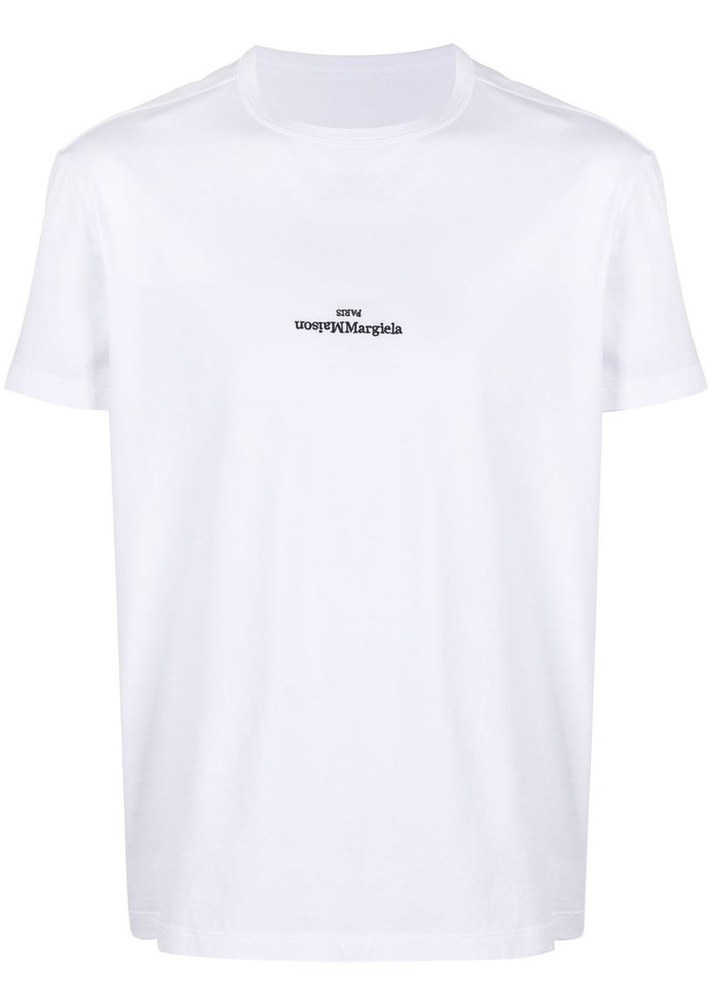 Maison Margiela distorted-logo cotton T-shirt