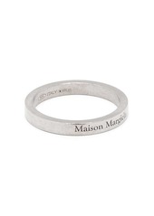 Maison Margiela engraved-logo ring