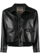 Maison Margiela faux-leather jacket