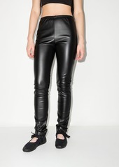 Maison Margiela faux-leather leggings