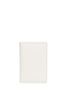 Maison Margiela four-stitch leather card holder