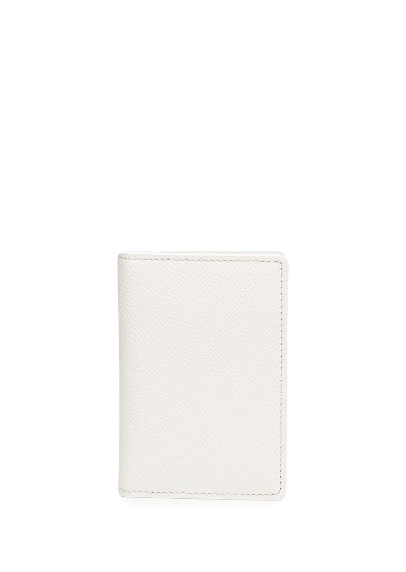 Maison Margiela four-stitch leather card holder