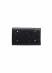 Maison Margiela four-stitch key chain wallet