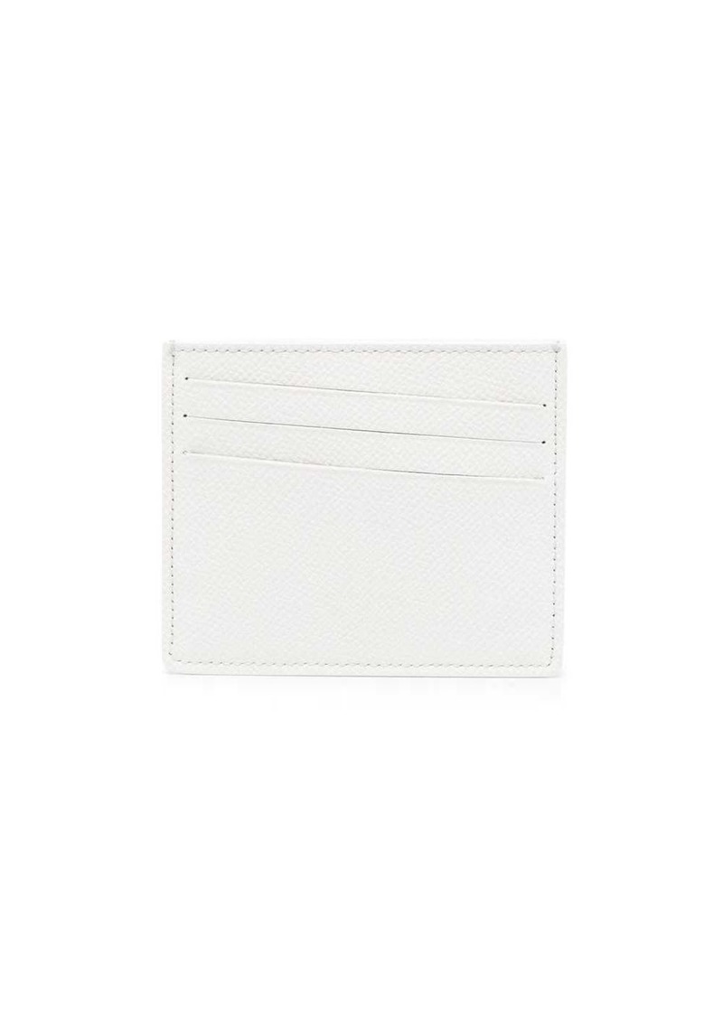 Maison Margiela four-stitch leather card holder