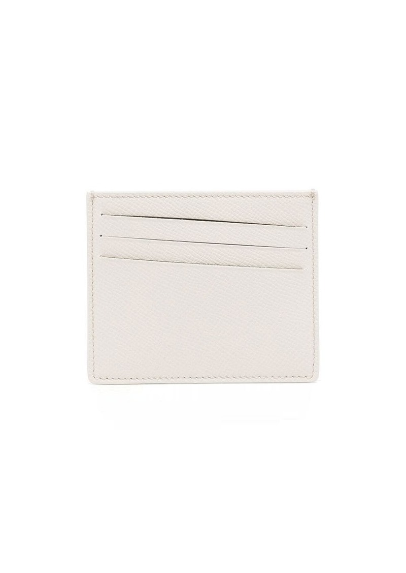 Maison Margiela four-stitch leather card holder