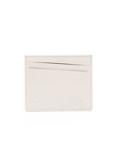 Maison Margiela four-stitch leather card holder