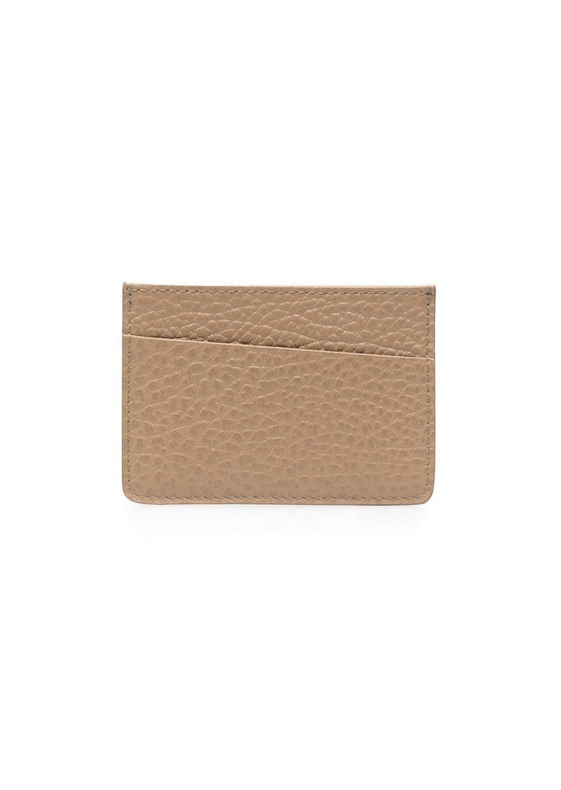 Maison Margiela four-stitch leather card holder