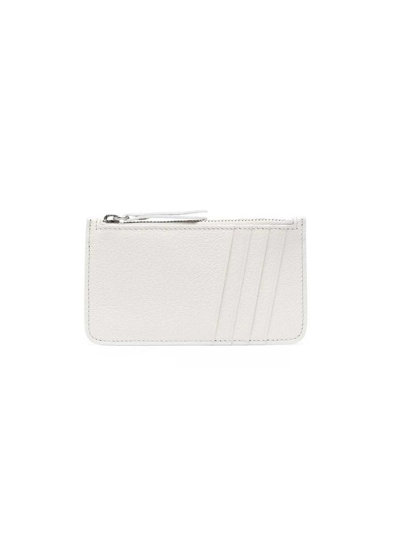 Maison Margiela four-stitch leather card holder