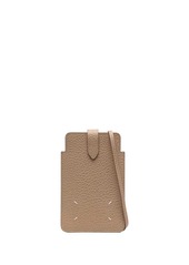 Maison Margiela four-stitch leather phone holder