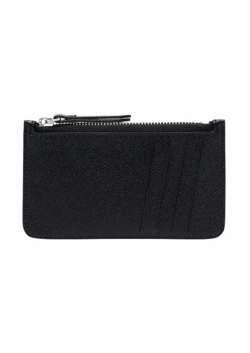 Maison Margiela four-stitch leather card holder