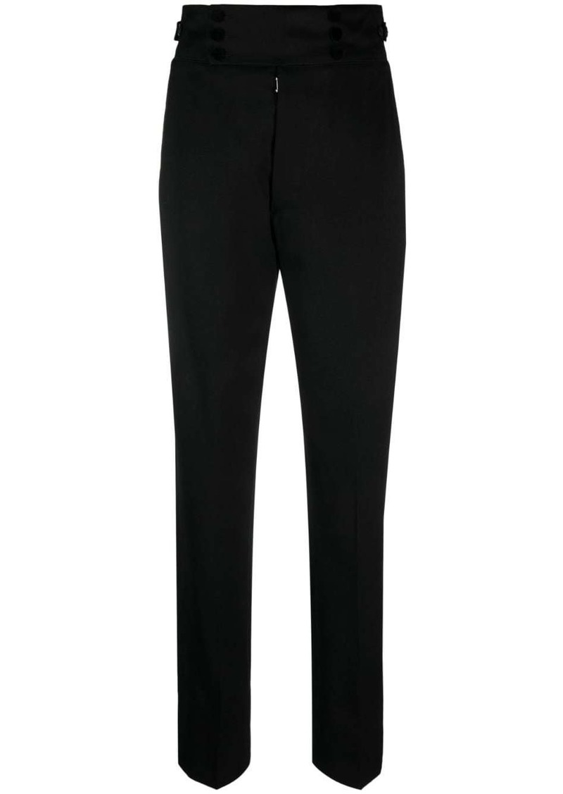 Maison Margiela four-stitch tapered wool trousers