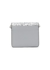 Maison Margiela micro glitter-effect wallet-on-chain