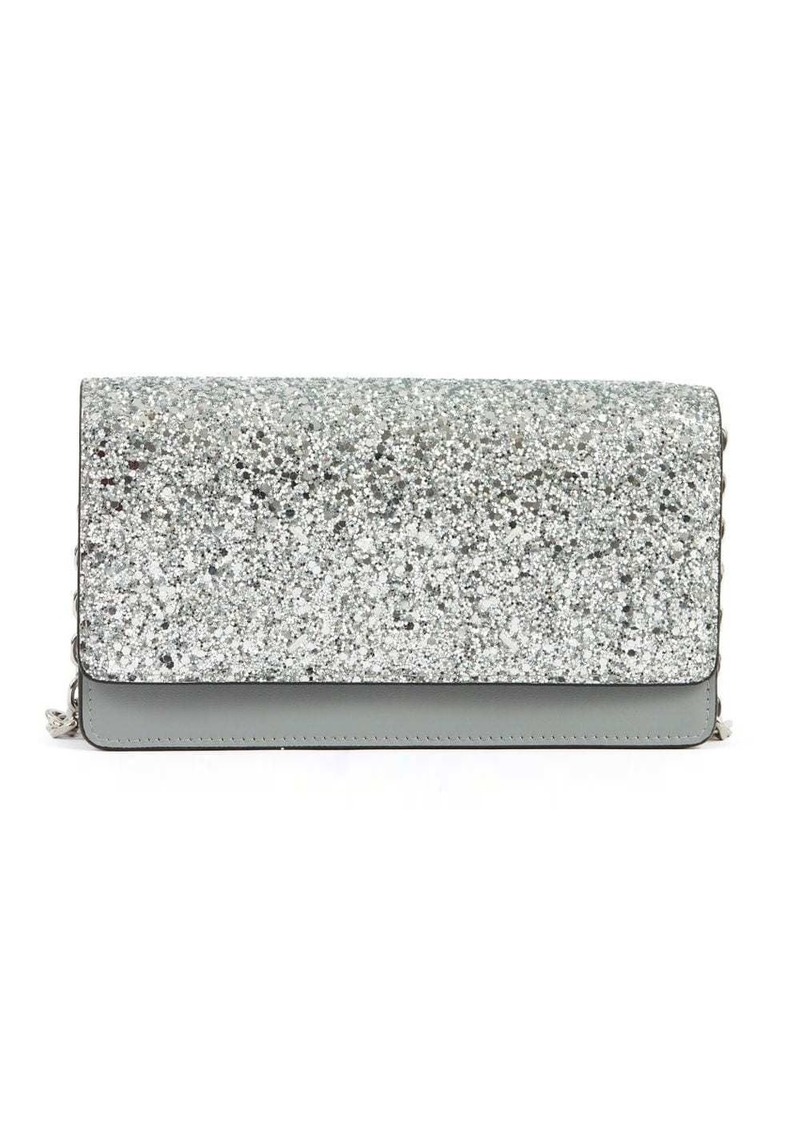 Maison Margiela glitter-effect wallet-on-chain