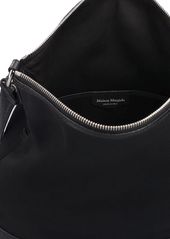 Maison Margiela Grained Leather & Canvas Crossbody Bag