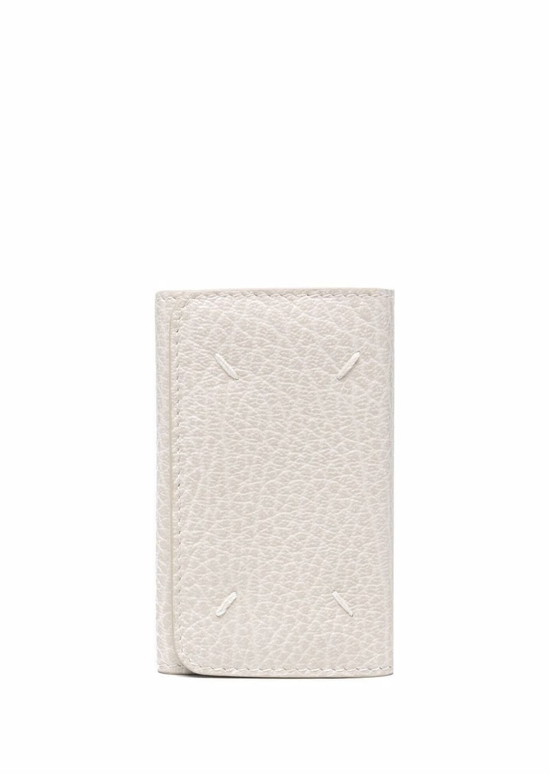 Maison Margiela four-stitch leather key holder