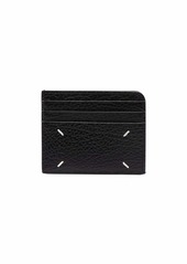 Maison Margiela four-stitch leather card holder