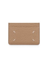 Maison Margiela Grainy Leather 3 Card Holder