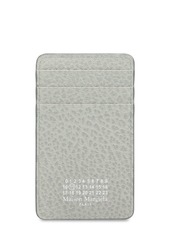 Maison Margiela Grainy Leather Vertical Card Holder