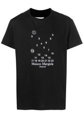 Maison Margiela Numeric logo-embroidered T-shirt