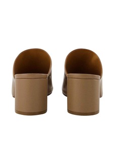 Hannah Sandals - Maison Margiela - Chamois - Leather