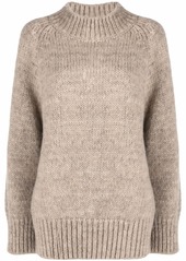 Maison Margiela high neck knitted jumper