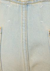Maison Margiela High Rise Cut Out Denim Jeans