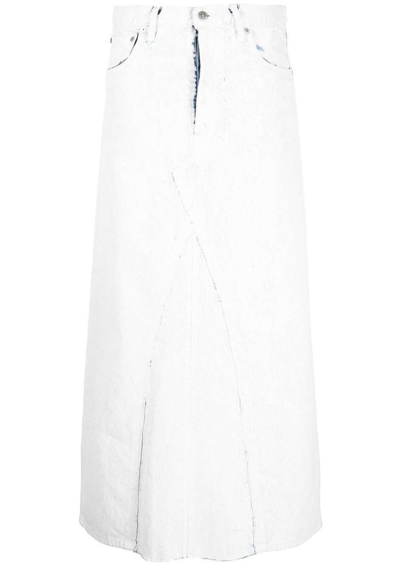 Maison Margiela high-waisted denim skirt