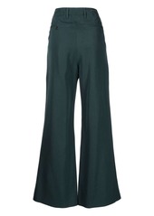 Maison Margiela high-waisted flared trousers