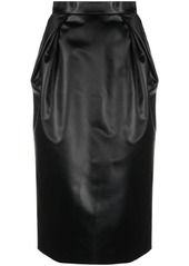 Maison Margiela Cintzen satin midi skirt