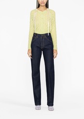 Maison Margiela high-waisted straight-leg jeans