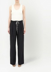 Maison Margiela moiré-effect straight-leg trousers